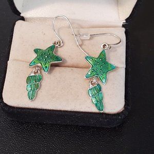 Avon SP Drop Dangle Earrings Nautical Theme Style